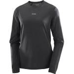 Salomon Дамска тениска Salomon Women's SHKout Core L/S Running shirt - Deep Black - размер XL (916-3936-0115)