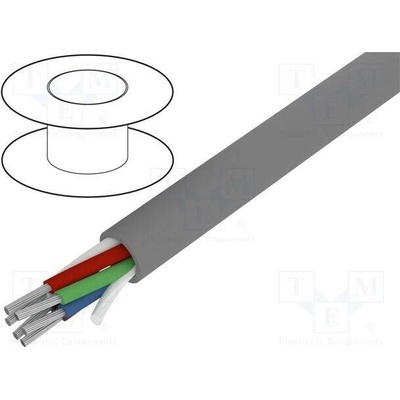 Alpha Wire 1176C SL001 Alpha Essential C&C 6x22AWG nestíněný 300V 305 m