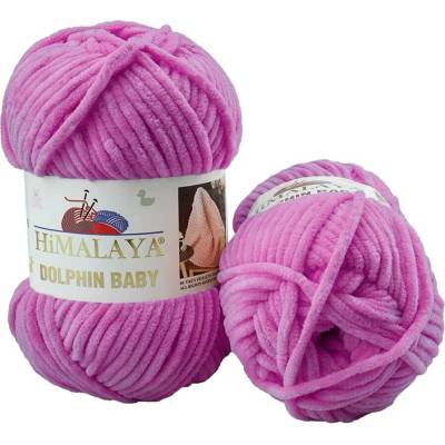Himalaya příze Dolphin Baby 80356 fialkově růžová