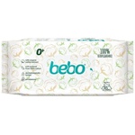 Bebo Биоразградими влажни кърпички Bebo - С 99% вода, 70 броя + 10 броя подарък (1385) - ozone