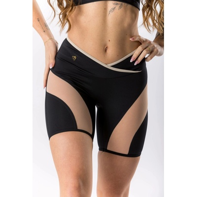 GoldBee kraťásky Mesh Nylon Black and Sand Black