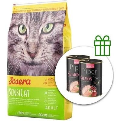 Josera SensiCat 10 кг + 2 консерви безплатно