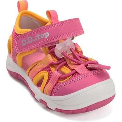 D.D.Step barefoot sandály G065-61599 CM růžové