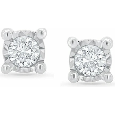 Eppi Náušnice s výběrem karátové váhy lab-grown diamantu Dommila E41750