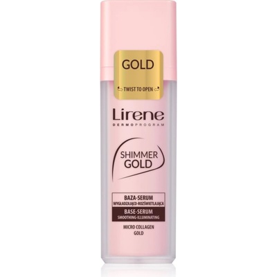 Lirene Base Shimmer Gold озаряващ серум-база 30ml
