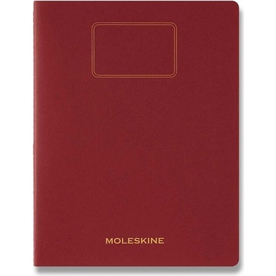 Moleskine Sešit Student Cahier A4 čistý červený