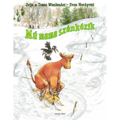 Mú mama szánkózik