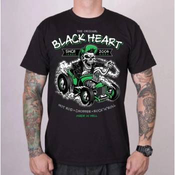 Black heart мъжка тениска black heart - harper - ЧЕРНА - 14080