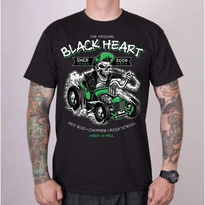 Black heart мъжка тениска black heart - harper - ЧЕРНА - 14080