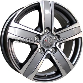 Mille Miglia MMVN5 6,5x16 5x130 ET60 grey polished