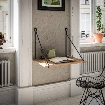 ASIR GROUP Стенно бюро TUNA 50x70 cм кафяво/черно (AS0700)