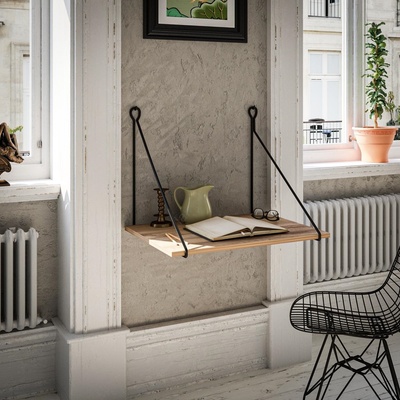 ASIR GROUP Стенно бюро TUNA 50x70 cм кафяво/черно (AS0700)