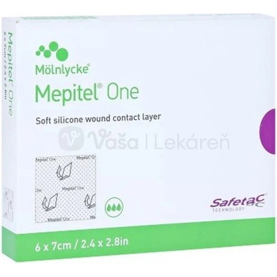 Mepitel One Polyuretánové krytie na rany 6 x 7 cm