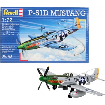 Revell P 51D Mustang 1:72