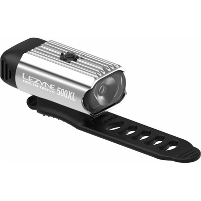 Lezyne Hecto Drive 500XL predné strieborné