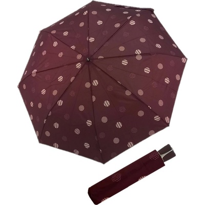 Doppler Fiber Mini Timeless Burgundy Circles