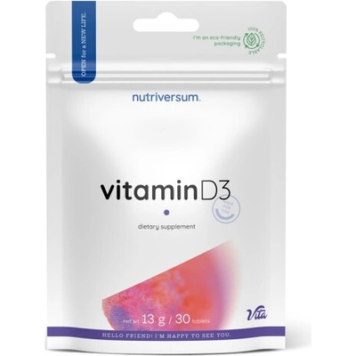 Nutriversum Vita Vitamin D3 30 tabliet