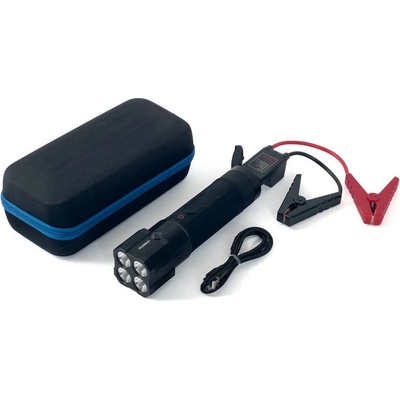 Choetech Външна батерия/power bank/ Choetech стартер за кола, 8000mAh, черна, 1x USB-C / 1x USB-A портове, ABC и PC (TC0016)