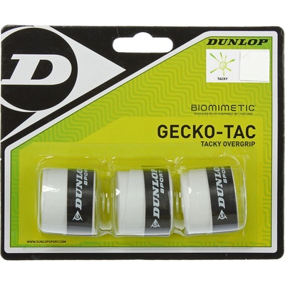 Dunlop Gecko-Tac 3 ks bílá