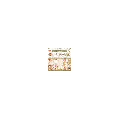 Sada papírů 30,5x30,5 190g Woodland (SBBL143) Stamperia SCR513332