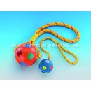 Nobby aportovací míč s lanem míčku 6,5 cm kód 79025