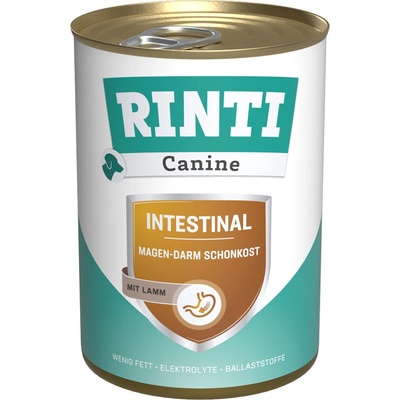 Rinti Canine Intestinal s jahňacím 24 x 400 g