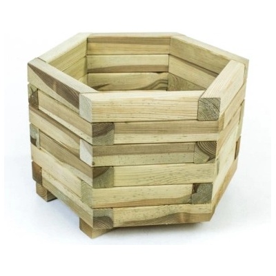 Palmako Kvetináč drevený SMILA 45x39x31 cm - zelený