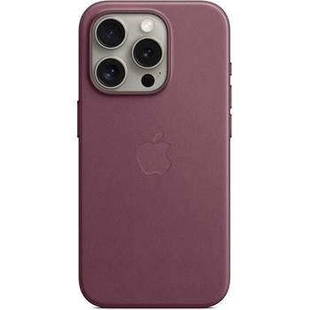 Apple iPhone 15 Pro FineWoven Case with MagSafe Mulberry MT4L3ZM/A
