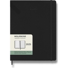 Moleskine B5 týdenní 2025 černý