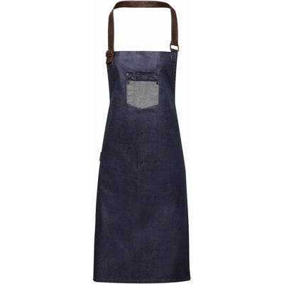 Premier PR 136 Denim zástera s trakmi indigo denim