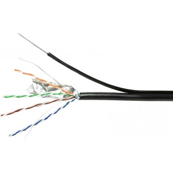 Dahua Cat5e FTP/M с носещо въже, 305 метра (24AWG CCA)