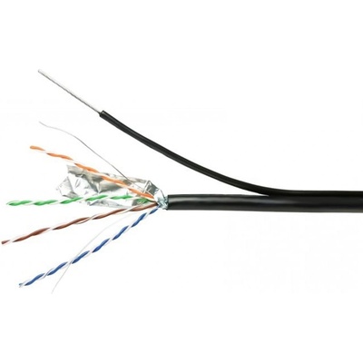 Dahua Cat5e FTP/M с носещо въже, 305 метра (24AWG CCA)
