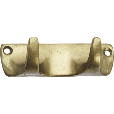 MADAM STOLTZ Matt Brass 8 cm zlatá