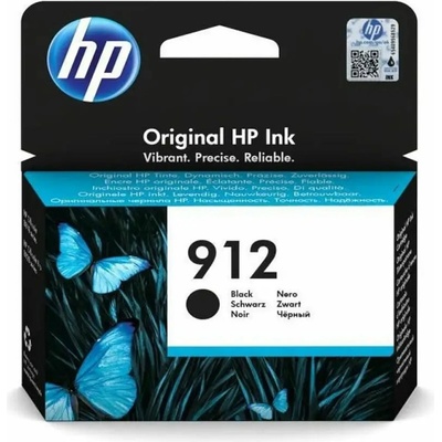 HP Оригиална касета за мастило HP 912 8, 29 ml Черен