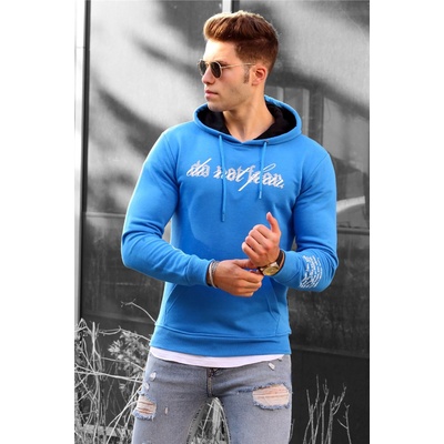 Madmext Мъжки суитчър 4771 - Син 290209 (290209_Синьо)