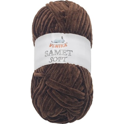 Vlnika Priadza Zamat Soft 100 g – 265 hnedá
