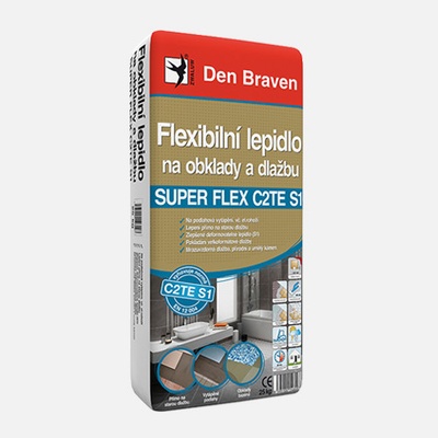 Den Braven SUPER FLEX Lepidlo flexibilní na obklady a dlažbu 25 kg