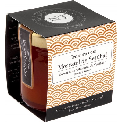 Nobre Terra Mrkva s portugalským dezertným vínom Moscatel de Setúbal DOP extra džem 40 g