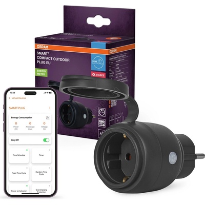 OSRAM - Умна външна розетка SMART+ SCHUKO 3680W/230V/16A IP44 (P228173)