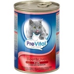 PreVital Beef & liver tin 415 g