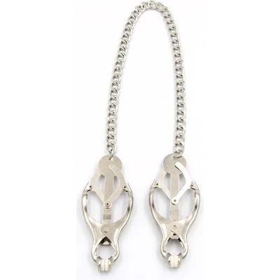 Mister B Pinch Japanese Clover Clamps with Chain