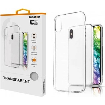 Púzdro ALIGATOR TRANSPARENT Huawei Y6p čiré