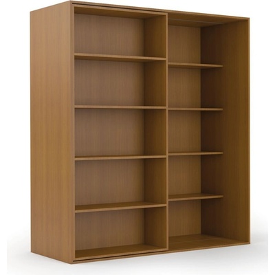 B2B Partner Dvouřadá posuvná knihovna DOUBLE třešeň 1800x700x2000 mm