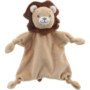 The Puppet Company - Бебешка кърпа за гушкане Лъвче, серия Wilberry ECO Comforters