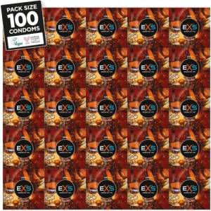EXS Condoms 100 бр. Презервативи с аромат на кола EXS Cola