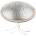 Shamann 14" 15 Notes with EQ C Major 432Hz Silver Tongue Drum (432EQ14-15SILVER)