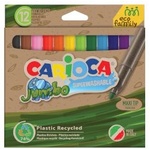 CARIOCA Флумастери Recycled Jumbo 12 цвята