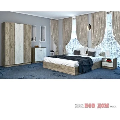 Мебелна фабрика НОВ ДОМ - гр. Ямбол Спален комплект Алисия (9745)