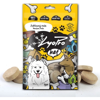 LyoPro haf zvěřinový mix sušené mrazem 50 g