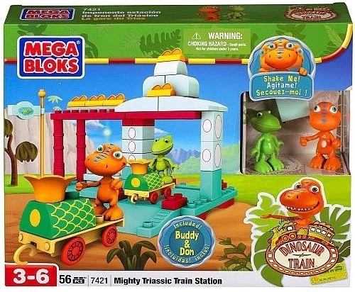 Mega bloks dinosaur train hotsell